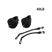 Siyah Yeni Bacak Eğitmeni Kinetik Hız Çeviklik Eğitim Bandı Elastik Squat Spor Direnç Bandı Egzersiz Futbol Basketbol Sporcular İçin Siyah