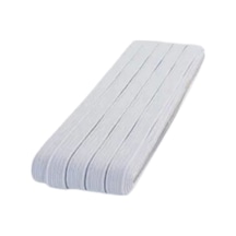 Lastik En 1,5 Cm 10 Metre Beyaz
