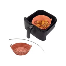 Büro Ev Ofis Mutfağı İçin 20cm Silikon Isıya Dayanır Yıkanır Fırın Firitöz Oval Pişirme Matı