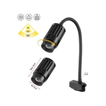 Coco 15w Odak Ve Yön Ayar Led Akvaryum Aydınlatma Çap 55x98 Mm