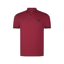 T8586 Dewberry Erkek Polo Yaka T-shırt-koyu Bordo