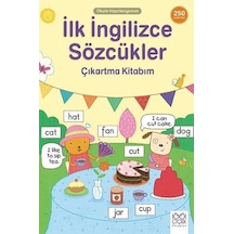 İlk İngilizce Sözcükler Çıkartma Kitabım - 250 Çıkartma Kitabım- 1001 Çiçek