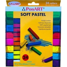 Soft Pastel Toz Pastel Boya Seti 24 Renk No Color