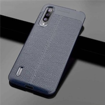 Xiaomi Mi 9 Lite Kılıf Zore Niss Deri Desenli Silikon Kılıf