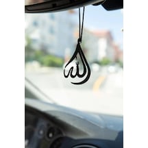 Araba Süsü Metal Allah Dikiz Aynası Süsü Hediyelik Eşya Oto Aksesuar