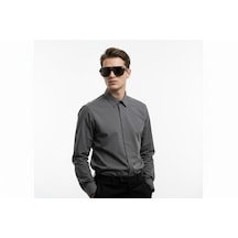 Unisex Siyah Pilot Güneş Gözlüğü Uv400 Korumalı Modern Tasarım Siyah - Siyah
