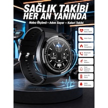 Mey İthalat En Çok Tercih Edilen Akıllı Saat Amoled Ekran Nabız Sensörü Gps Uyumlu Adımsayar