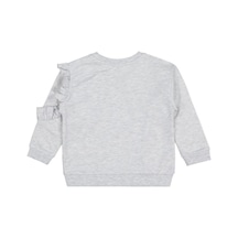 Civil Girls Fırfırlı 2-5 Yaş Sweatshirt Karmelanj