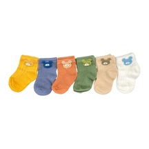 Defne Baby 6lı Bebek Çorabı 6e002-24 Çok Renkli