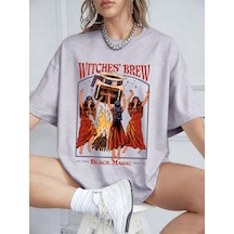 Noıssey Urban Pop Graphic Kadın Tişört Koleksiyonukod 5109 Gri