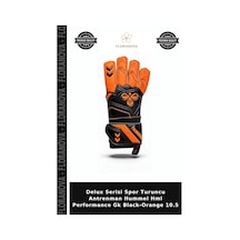 Floranova Delux Serisi Spor Turuncu Antrenman Hummel Hml Performance Gk Black-orange 10.5 Siyah - Turuncu