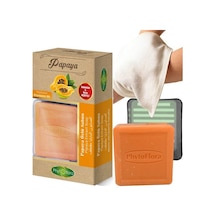 Phytoflora Papaya Özlü Sabun 125 G + Sabunluk + Kese