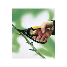 Bypass Bahçe Makası, Taze Dallar Ve Dallar İçin, Yapışmaz Kaplama, Yüksek Kaliteli Çelik Bıçaklar, Uzunluk: 20 Cm, Siyah/turuncu, Elegance, P44, 1001534