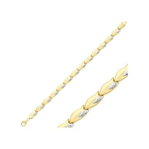 Sembolgold 14 Ayar Altın Bileklik Modeli Sg42-900285 Sarı Altın