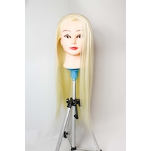 Prodiva Kuaför Eğitim Mankeni Çalışma Saçı 70 Cm - Kuaför Eğitim Puppeti