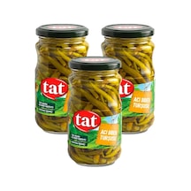 Tat Acı Biber Yakan Turşu 330 Gr Cam X 3 Adet