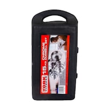 CKSpor 15 KG Krom Dumbell Seti Çantalı Döküm Plaka Dambıl Seti Cks15