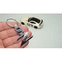 Dk Nissan Uyumlu Fairlady Z 350z 370z Z33 Z34 Krom Metal Çift Yön Anahta