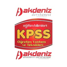 Akdeniz Dershanesi Eğitim Bilimleri Kpss Öğretim Yöntem Ve Teknikleri