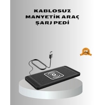 Manyetik Şarj Pedi 7.5w 10w 15w Hızlı Şarj Kaymaz Tabanlı Diğer 22086542