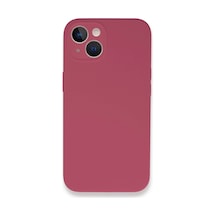 Apple Uyumlu iPhone 13 Mini Kılıf Lansman Legant Silikon - Fuşya 0.2M-Çok Renkli