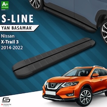 S-Dizayn Nissan X-Trail T32 S-Line Siyah Yan Basamak 183 Cm 2014