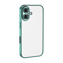 Apple İphone 16 Plus Kılıf Razer Lensli Silikon - Turkuaz