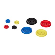 60'lı Renkli Düğme Seti - 1.2cm Ve 2.5cm 124-Pembe