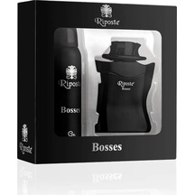 Riposte Bosses Erkek Parfüm EDT 90 ML + Bosses Sprey Deodorant 150 ML