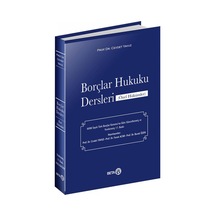 Borçlar Hukuku Dersleri Özel Hükümler