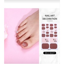 Tırnak Oje Sticker Nail Art Seti 22'li, Kolay Uygulamalı