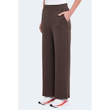 Slazenger Vılle Kadın Cepli Bol Paça Koyu Kahve Eşofman Altı Kahverengi