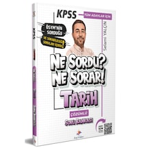 Dizgi Kitap 2026 Ne Sordu Ne Sorar Tüm Adaylar İçin Kpss Tarih Pdf Çözümlü Soru Bankası Selami Yalçın