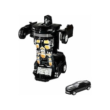 Robota Dönüşen Araba 3+ Yaş 1:32 Ölçekli Camaro Sürtmeli Araba 13 Cm