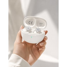 Küpeli Kablosuz Bluetooth Kulaklık Uzun Süreli Şarj Özellikli