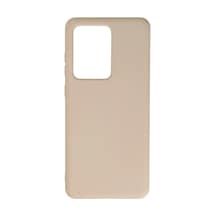 Samsung Galaxy Uyumlu S20 Ultra Kılıf Nano İçi Kadife Silikon - Pudra İtdark34808