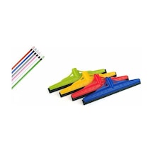 Titiz Plastik Yersil Çekpas 40 CM + Çizgili Sap Çok Renkli