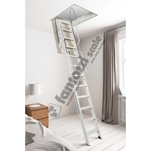 Aytürk Fantozzi Acı4 Menşei Italya 70x100 4 Katlanır Metal Çatı Merdivenleri H:300cm 300 Cm'ye Kadar