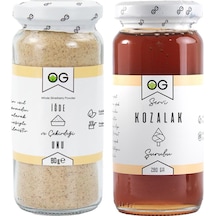 Og natural Kozalak Şurubu Ve Iğde Çekirdeği Unu