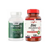 Rdu Food Supplement 60 Tablet + Nevfix Zinc Takviye Edici GIda 120 Tablet
