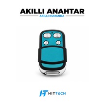 Akıllı Kodlanabilir Otopark Bariyer Garaj Kepenk Kumandası 433 Mhz 4 Tuşlu 1 Adet