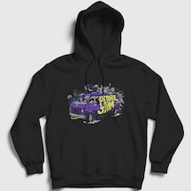 Presmono Unisex Van Pearl Jam Kapüşonlu Sweatshirt Siyah
