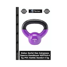 Premium Kettle-4 Kg Pvc Kettle Dambıl 4 Kg Antrenman Fitness Kol