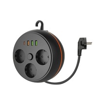 3 Adet Soket,3 Adet Usb Ve 1 Adet Type-c Girişli Termal Akım Korumalı Makaralı Priz 3395 5468 Diğer