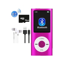 5007mp 16gb Tf Kart  Metal Mp3 Player Renli Ekranlı Fm Radyolu Bluetoth Lu Hafıza Kartı Girişli Müzik Çalar 16gb