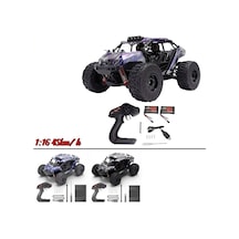 Elektrikli Rc 1:16 Ölçek Servo Motor Mega Arazi Aracı Spor Araç 45 Km Hız Rc Araç