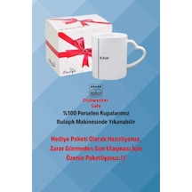 Basketboll Temalı Basket Sever Kalpli Kulp Kupa Bardak Çay Kahve Fincanı-7 Beyaz