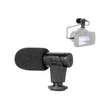 3.5mm Harici Stereo Kondenser Mikrofon Dslr Kamera İçin Vlog Röportaj Video Kayıt Mikrofonu 681400200a