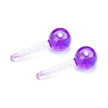 2 Adet Ice Globes Buz Kuresi Soguk Masaj Ve Terapi Topu Leke Onleyici-cilt Puruzsuzlestirici Karışık