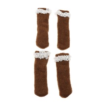 Suntek 4 Adet Örgü Dantel Mobilya Ayak Kapakları Sandalye